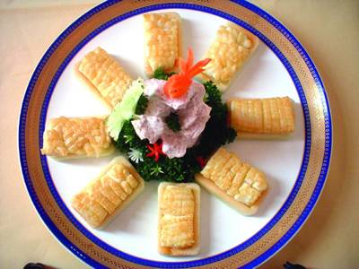 蜜瓜墨鱼扒