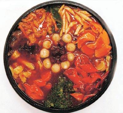 沸腾铁煲素什锦