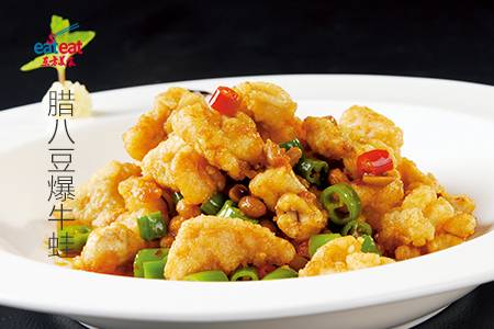 腊八豆爆牛蛙