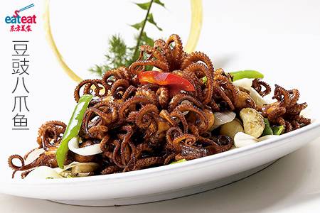 豆豉八爪鱼