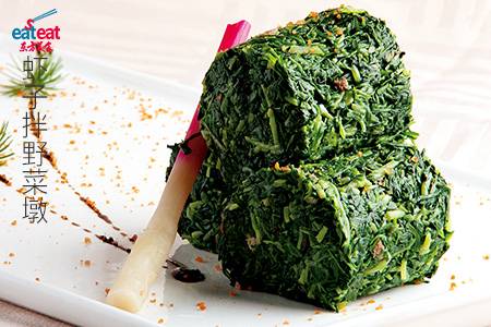 虾子拌野菜墩