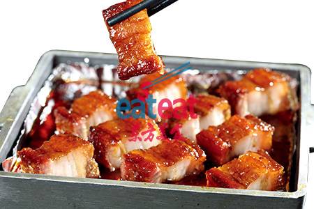 水晶叉烧肉：上桌就被抢光光！