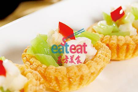 金盏翡翠龙虾松