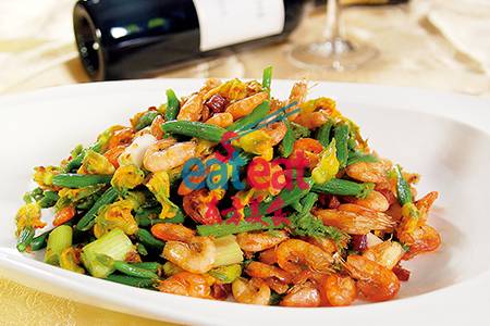 XO酱BB瓜炒河虾仔