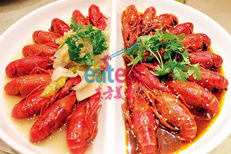 龙虾双味拼