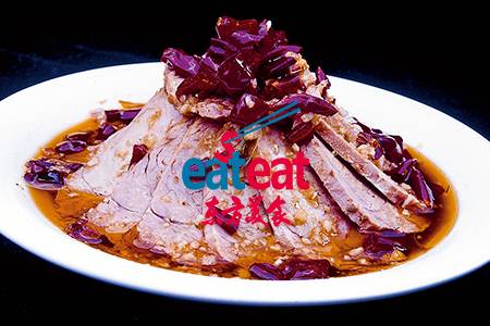 香炝汁捞野猪肉