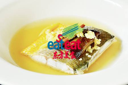 老酒蒸野生黄鱼