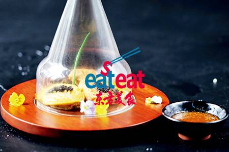 松露酱鲜鲍配黑豚肉