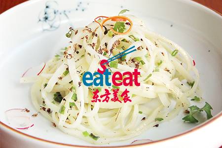 野葱花手工土豆丝