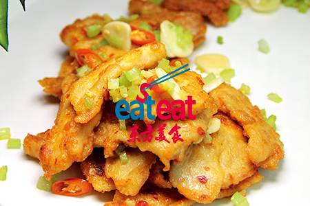 面拖生煎三黄鸡