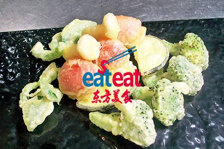 创新脆皮糊，炸后不回软