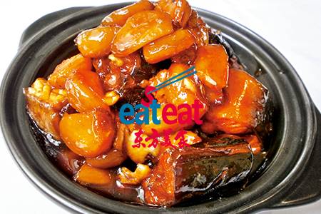 蒜子红烧河鳗煲