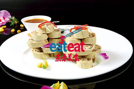 腐皮鸡丝卷：一口鲜快手菜！