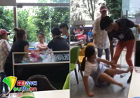 张亮麻辣烫：两毛钱起争执 服务员围殴小女孩