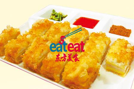 锅贴豆腐：滋滋作响，客人最爱！