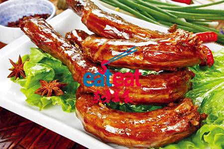 油卤辣鸭脖