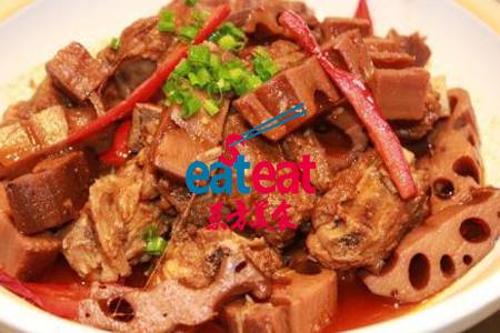 湖藕烧排骨