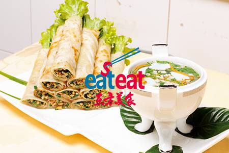 卷饼小海鲜配养生