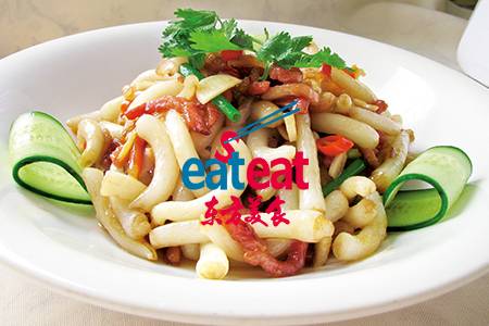 鲜椒腊味花生芽