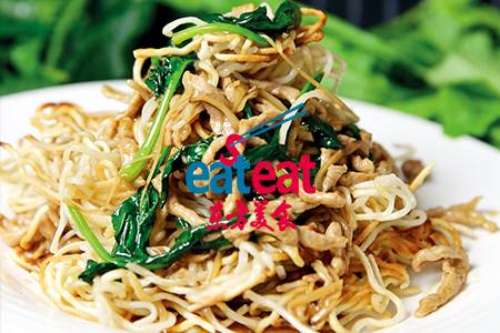 焦炒面：先煮再煎外酥里滑爽！