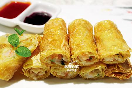 豆皮卷虾仁：简单好吃一学就会！