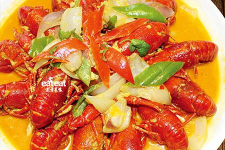 咖喱小龙虾