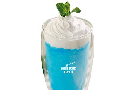 蓝丝绒雪顶拿铁