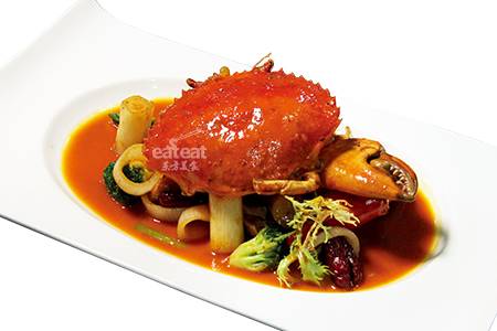 摩登烧三门青蟹