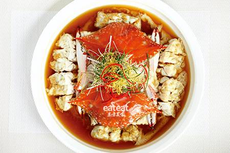 家蒸梭子蟹：豉油分冬夏！