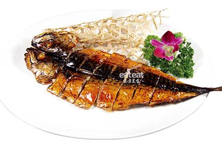 酱烤青占鱼