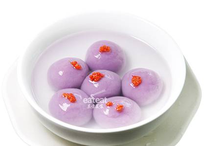 紫薯汤圆