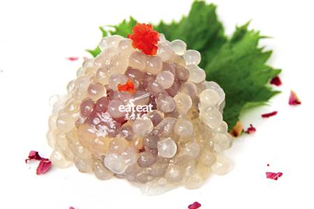 玫瑰西米红豆圆