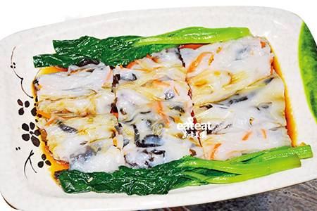 肠粉：荤素馅料分享！