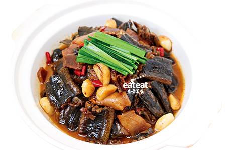 腊肉土烧野生黄鳝