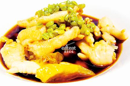 麦香普洱浸凤爪