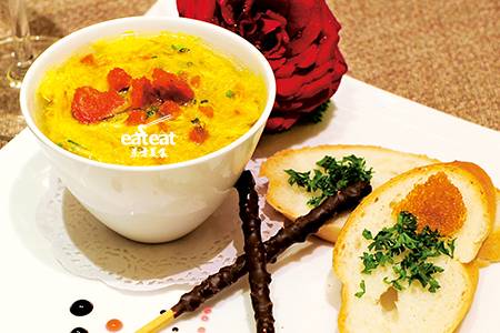 蟹黄芝士薯泥捞