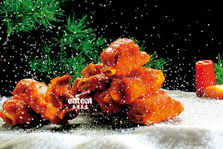 仔姜排骨“穿白纱”！