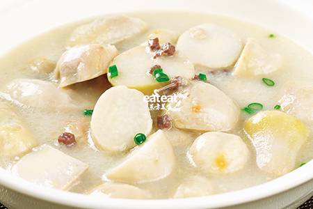 家常芋头牛肉碎