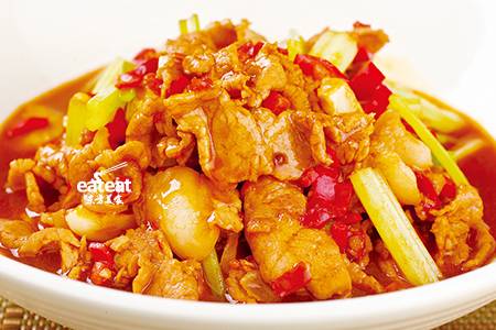 黄焖花猪肉：肉汤是秘密武器！