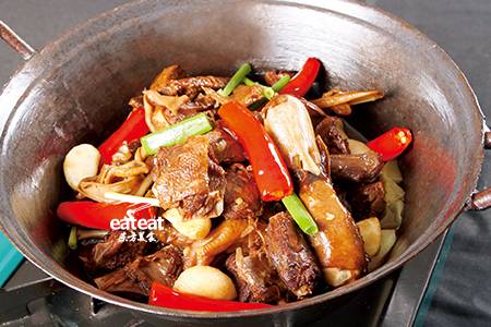 谷香铁锅鸭：混合油炒增香祛异！