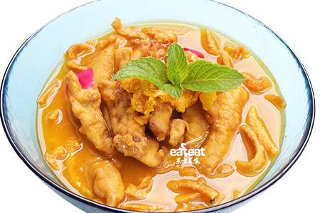 酸汤酥肉浸馓子