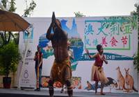 峨眉山：澳大利亚风情美食节开幕