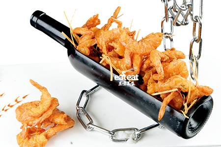 岭南干香虾：咸蛋黄腌酥虾！