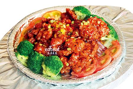 铁板红酒古月肉