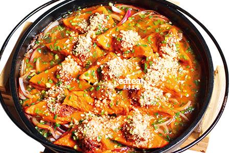 板烧煎酿泉水豆腐