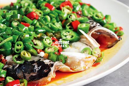 青椒香麻大鱼头