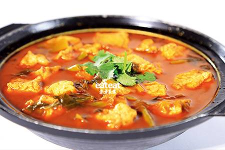 农家酸菜韧豆腐：素酸菜鱼!