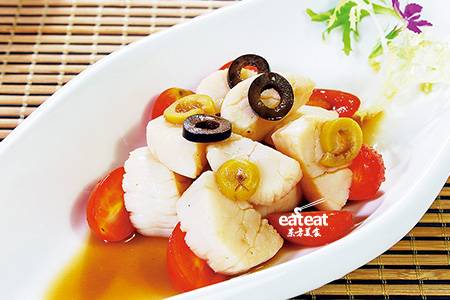 果味黑醋拌元贝