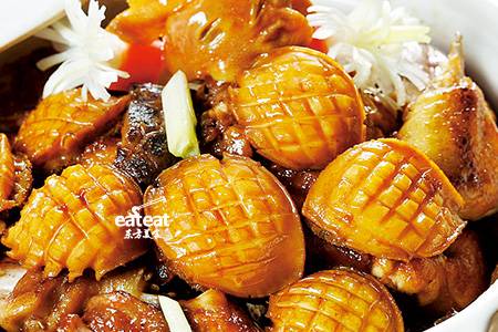 大连鲍焖爬树鸡