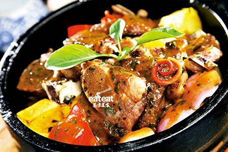 石窝黑咖喱牛仔骨